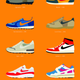 Illustration for article titled 40 Years of Nikes Most Iconic Shoe Designs, Visualized